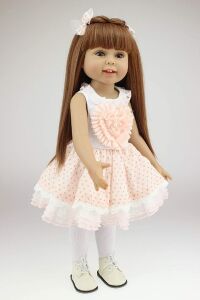 Pinky Reborn 16" Silicone Vinyl Newborn Doll 