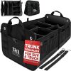 TRUNKCRATEPRO XL Premium Trunk Organizer with Expandable Compartments