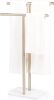 Free Standing Towel Rack, Satin Gold