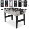 10-in-1 Combo Game Table Set w/ Pool, Foosball, Ping Pong, Chess - 2x4ft