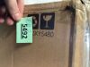 2-Panel Wrought Iron Geometric Fireplace Screen w/ Magnetic Doors - 44x33in - 3