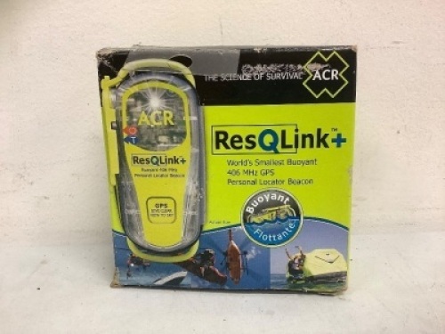 ResQLink Buoyant Locator Beacon, Appears New, Powers Up, Sold as is