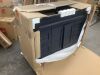 Home Decorators Collection Ridge 48 in. W x 22 in. D x 34 in. H Bath Vanity Cabinet without Top in Deep Blue - 2