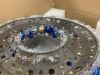 Pallet of (25) Cases of Hanukkah Metallic Bulb Wreath, 2 per Case - 4