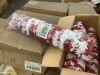 Pallet of (20) Cases of Small Candy Cane Tinsel Tree Centerpieces, 72 per Case - 4