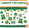 Pallet of (99) Cases of St. Patrick's Day Decorations, Each Case has 10 Banners & 10 Decorating Kits - 3