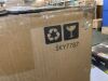 TwinXL Folding Portable Onyx Black Mattress Topper w/ Plush Foam - 4in - 3