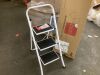 3-Step Portable Folding Step Ladder w/ Non-Slip Feet, 330lb Capacity - 2