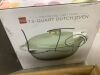 Cast-Iron Dutch Oven Kitchen Cookware w/ Enamel, Handles - 7.5qt - 4
