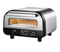 amzchef 12 in. Electric Pizza Oven with 6-Touchscreen Presets, 1700W 840&deg;F Power Heat, 1-30 min Timer, with Pizza Stone and Peel
