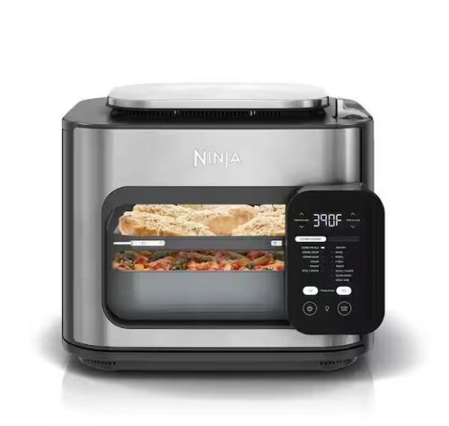 NINJA Combi All-in-1 6 Qt. Stainless Steel Electric Multi-Cooker Oven, Air Fryer