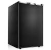 SIMZLIFE 20.4 in 3.0 cu. ft. Compact Mini Refrigerator in Black with Upright Freezer and 360&deg; Cooling System