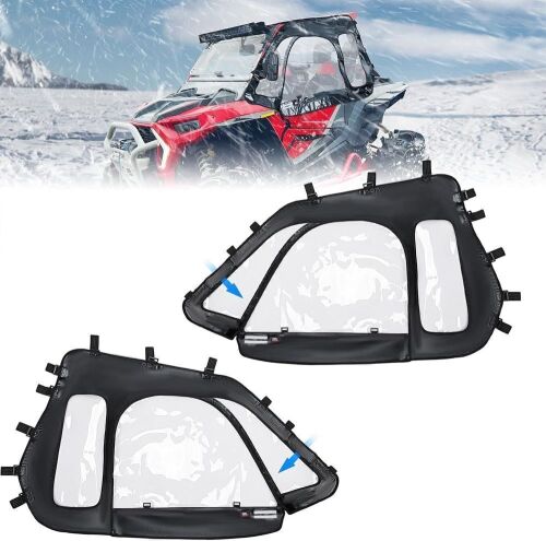 KEMIMOTO Soft Cab Enclosures Compatible with Polaris RZR XP 1000 / XP Turbo 2014-2023