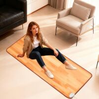 Electric Heated Rug with Adjustable Temperature 12 Hour Timer 20" x 59"