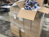 Pallet of (28) Cases of Hanukkah Metallic Bulb Wreath, 2 per Case