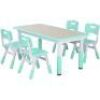 LAZY BUDDY Kids Study Table and Chairs Set&nbsp;