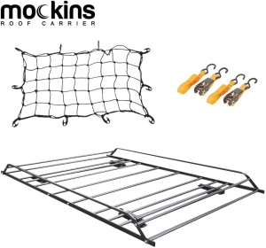 Mockins Roof Rack Rooftop Cargo Carrier with Cargo Net