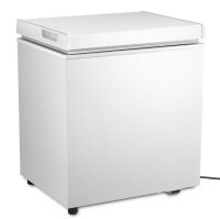 Garage Ready 20.67 in. 1.8 cu. ft. Manual Defrost Chest Freezer with Temperature Alarm Chest Freezer in White