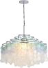 24" Capiz Shell Chandelier, 6 Light