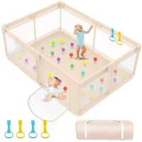 Portable Baby Playpen, Unknown Size