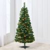 Lot of (15) Pre-lit Mini Spruce Christmas Tree w/ LED Lights - 4ft - 2
