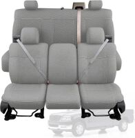 Heavy Duty Knitted Fabric Truck Seat Covers for 2004-2008 Ford F150 XLT Super Cab