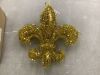 Pallet of (55) Cases of Gold Fleur de Lis Decorations, 9 per Case - 2