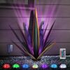 Rustic Metal Agave Plant with Solar Light