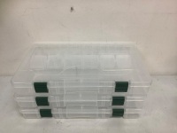 Lot of (3) Utility Boxes, Appears New, Sold as is