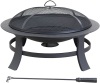 Sunjoy 30" Opp Round Steel Fire Pit - Appears New 