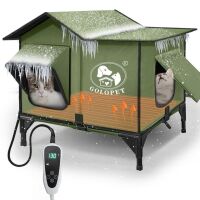 GOLOPET Heated Cat House