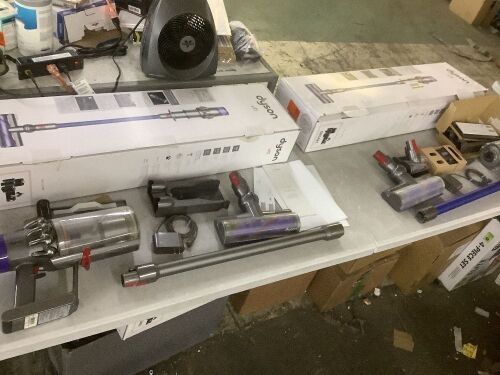 Lot of (2) Dyson V11 Cordless Stick Vacuums - 1 Works, 1 Missing Battery