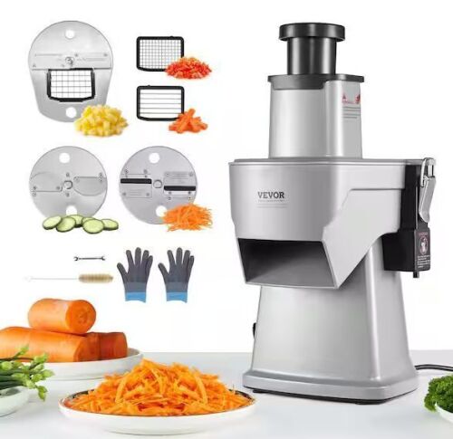 VEVOR Electric Vegetable Slicer 4 in 1 Multifunctional Food Cutter