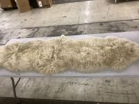Sheepskin Area Rug, 2' x 6'