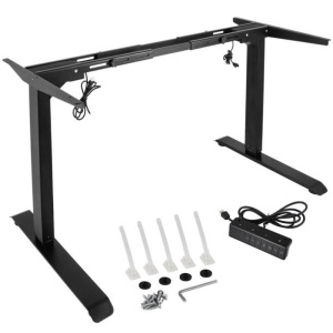 VEVOR Electric Stand Up Desk Frame w/Dual Motor Height 27.9" to 46" Adjustable