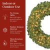 Pre-Lit Artaficial Fir Christmas Wreath - 2