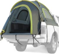 Pickup Truck Tent 2.0, Waterproof PU2000mm Double Layer for 2 Person, Portable Truck Bed Tent with Rainfly, 5.5'-5.8' Camping Preferred