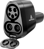 Tesla Supercharger Adapter Pro 2-in-1 CCS1 & J1772 to NACS 250kW Ultra-Fast Charging Compatible with All Tesla Models (Y/3/S/X) Works with Level 1/2/3 Stations