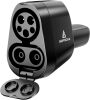 Tesla Supercharger Adapter Pro 2-in-1 CCS1 & J1772 to NACS 250kW Ultra-Fast Charging Compatible with All Tesla Models (Y/3/S/X) Works with Level 1/2/3 Stations