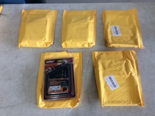 Lot of (5) 10Pc Screw Extractor Sets