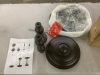 Small Black Pedestal Table
