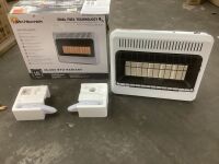 Mr. Heater 30,000 BTU Vent Free Radiant Natural Gas or Propane Dual Fuel Space Heater