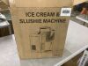 68 oz. Grey Large Capacity Self-Cleaning Snow Cone Machine and Ice Cream Maker with 6 Smart Modes, No Ice Required - 2