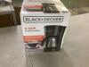 BLACK+DECKER 4-in-1 5-Cup Black Drip Coffee Maker - 2