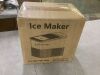 8.1 in. 27 lb./Day Bullet Countertop Portable Ice Maker in Black with 2-Ice Sizes, Ice Scoop, Self-Cleaning, 6-Min Ice - 2