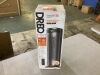 DREO 1500-Watt 20 in. Indoor Portable Ceramic Convection Electric Space Heater, 70&deg; Osc w/Remote, 3-Heat Levels in Silver - 2
