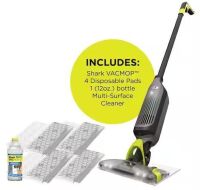 Shark VACMOP Pro Cordless Hard Floor Combo Vacuum & Spray Mop for Tile, Laminate & Wood Surfaces with No-Touch Disposable Pad