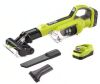 RYOBI ONE+ 18V Cordless Hand Vacuum with Powered Brush Kit with 2.0 Ah Battery and Charger