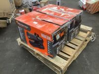 Lot of (2) Mr. Heater Contractor Series 80,000 BTU Black Forced Air Kerosene/Diesel Outdoor Space Heater with Thermostat