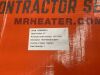 Lot of (2) Mr. Heater Contractor Series 80,000 BTU Black Forced Air Kerosene/Diesel Outdoor Space Heater with Thermostat - 3